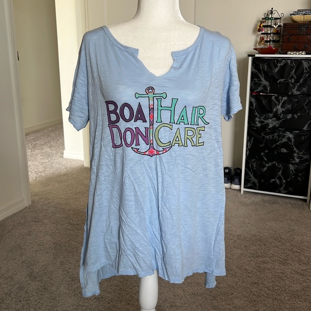 NWOT Judith March Boat Shirt - Medium